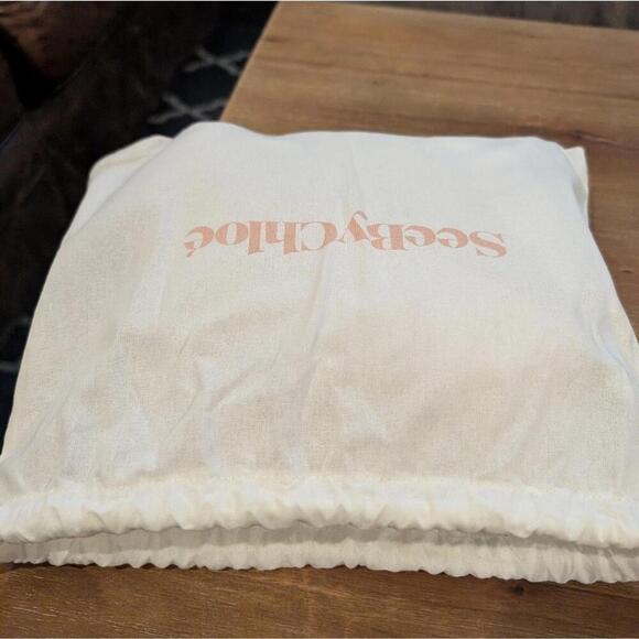 Authentic See by Chloé Mini Green Hana Leather Crossbody Handbag - NWT - Picture 6 of 9